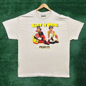 Salt N Pepa Hot Cool and Vicious Push It Hip-Hop Oversized T-Shirt XL
